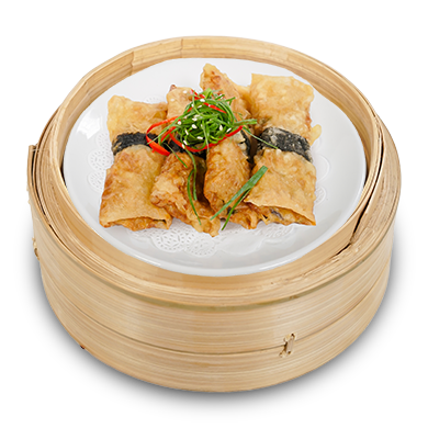 FRIED TOFU SKIN ROLLS