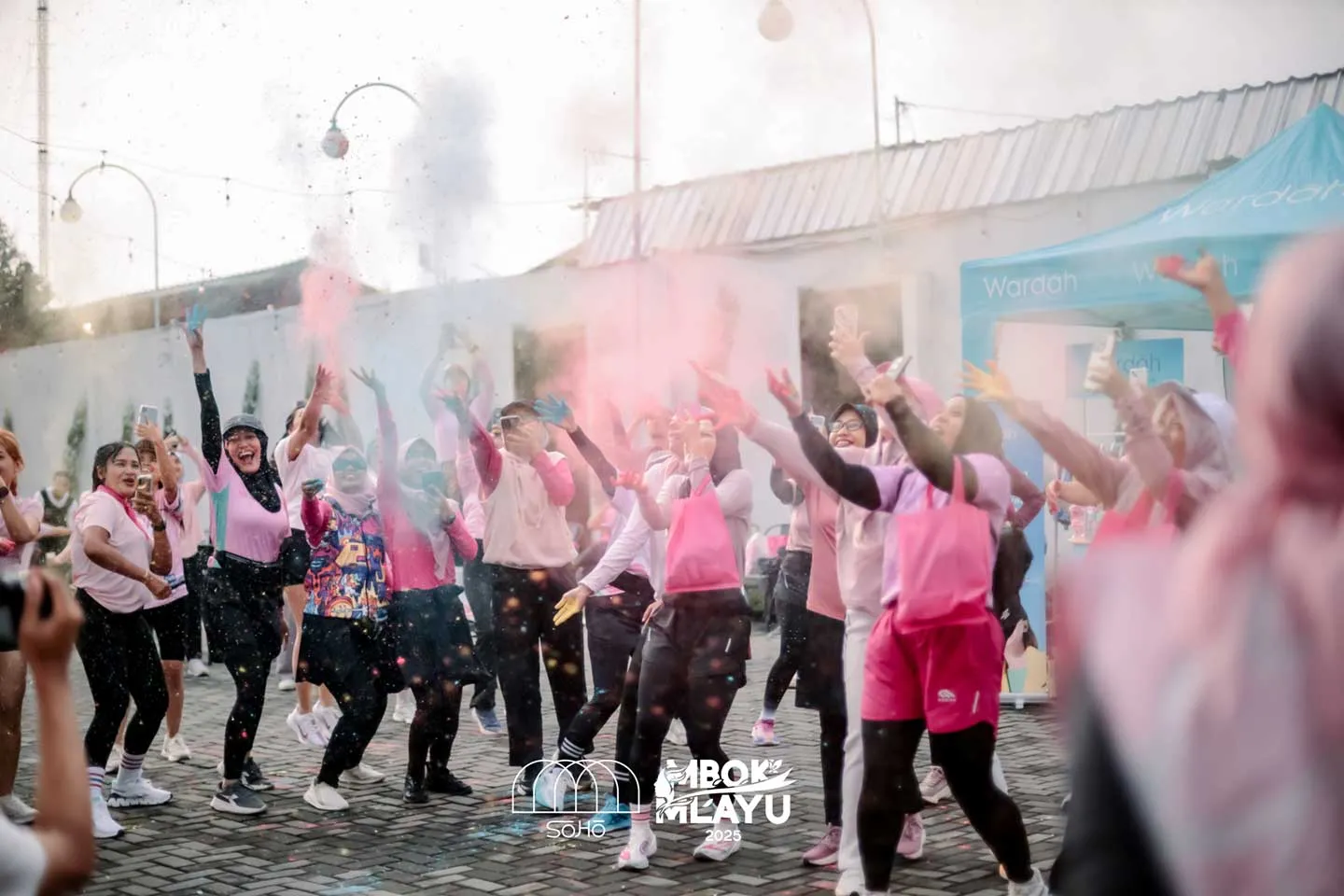 Pink Party Run: Cara Baru Rayakan Valentine di Kenes Soho