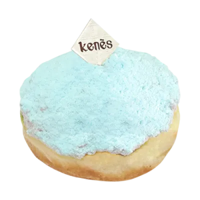 BLUEBERRY SNOWY DOUGHNUT!