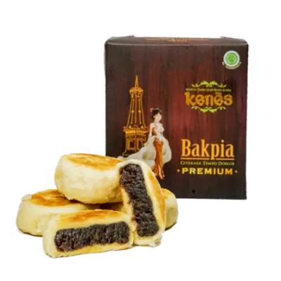 BAKPIA CLASSIC COKELAT ISI 10