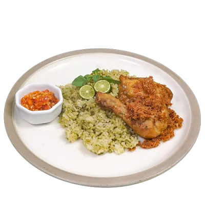 NASI DAUN JERUK AYAM LENGKUAS